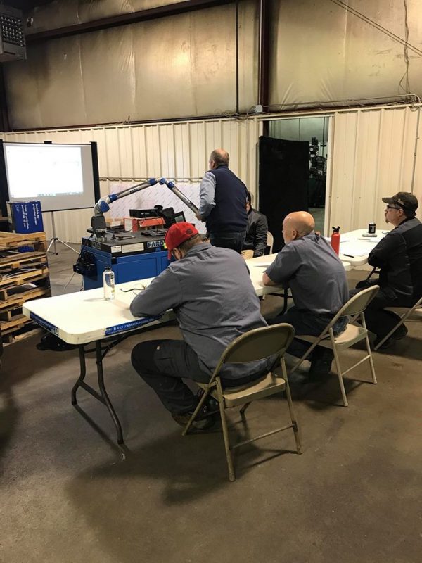 Training on the Faro Arm Northwest Tool